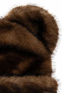 Marc Jacobs BRĄZOWY Czapka z uszami