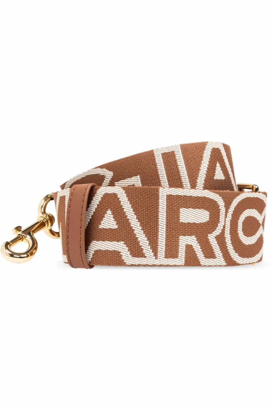 Marc Jacobs BRĄZOWY Regulowany pasek do torby