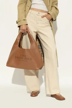 Marc Jacobs BRĄZOWY Torba do ręki `The Sack Bag`