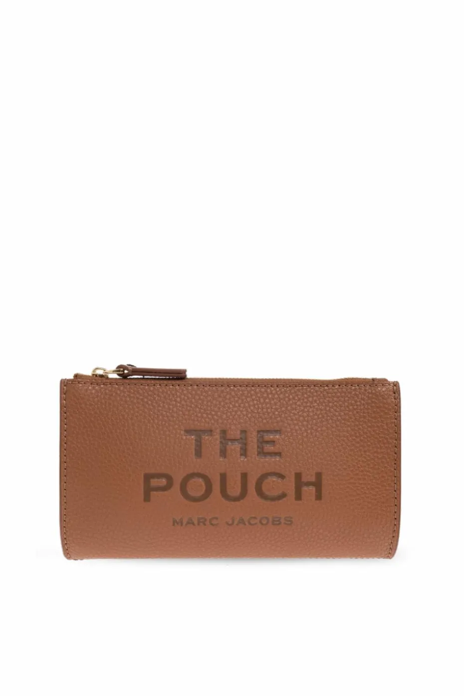 Marc Jacobs BRĄZOWY Torba do ręki z logo