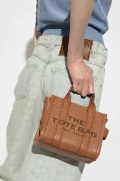 Marc Jacobs BRĄZOWY Torba na ramię ‘The Micro Tote’
