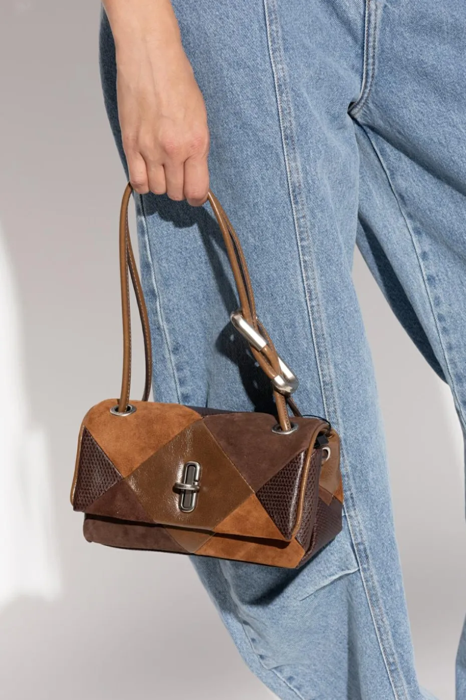 Marc Jacobs BRĄZOWY Torba na ramię