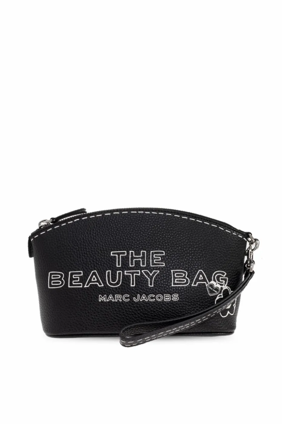 Marc Jacobs CZARNY Kosmetyczka z logo