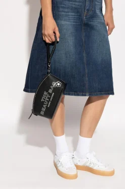 Marc Jacobs CZARNY Kosmetyczka z logo
