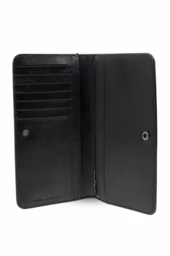 Marc Jacobs CZARNY Portfel z logo