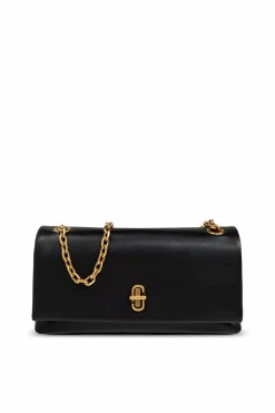 Marc Jacobs CZARNY Skórzany portfel na ramię