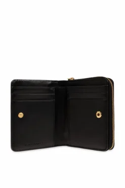Marc Jacobs CZARNY Skórzany portfel