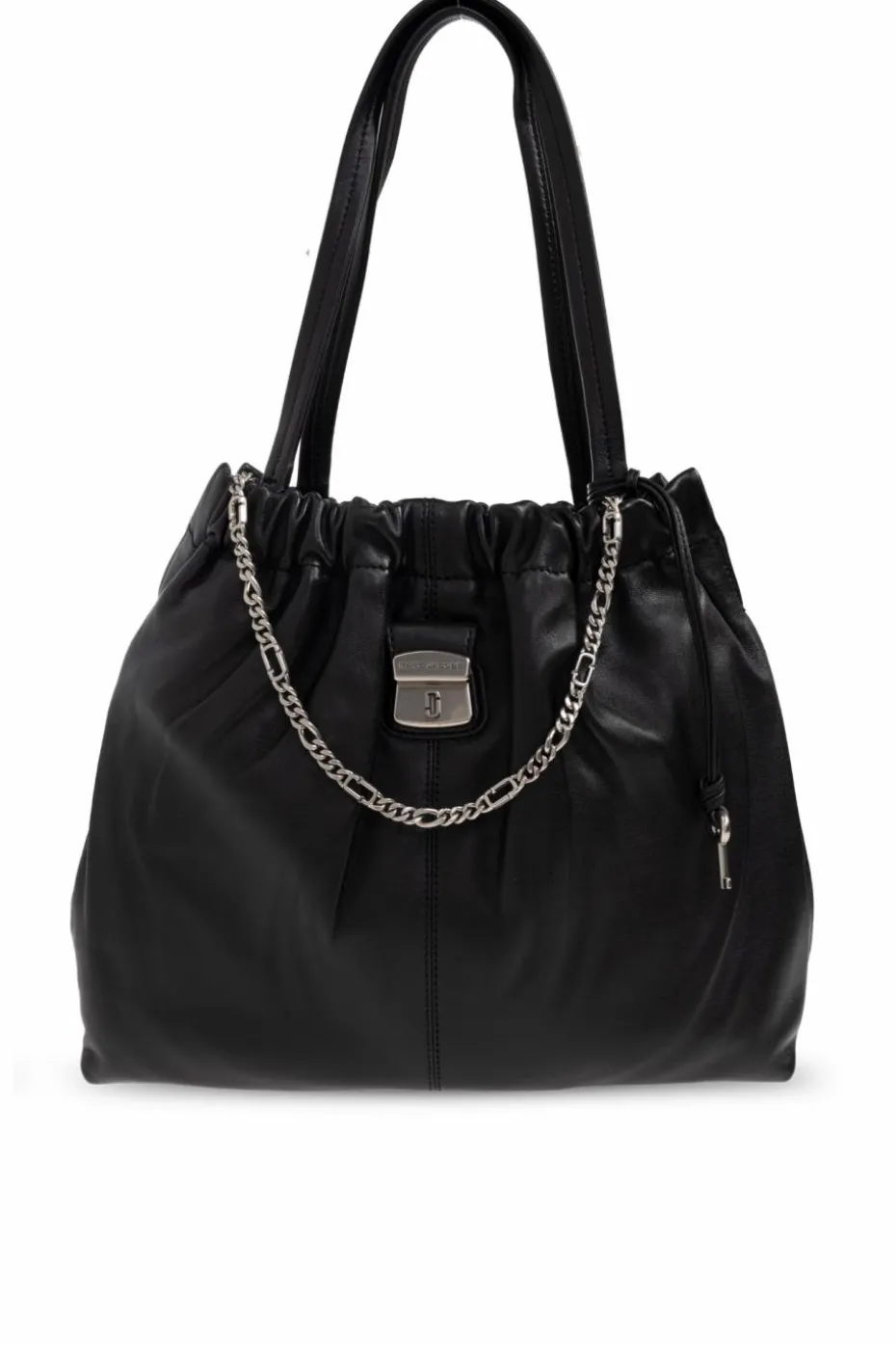 Marc Jacobs CZARNY Skórzana torba na ramię