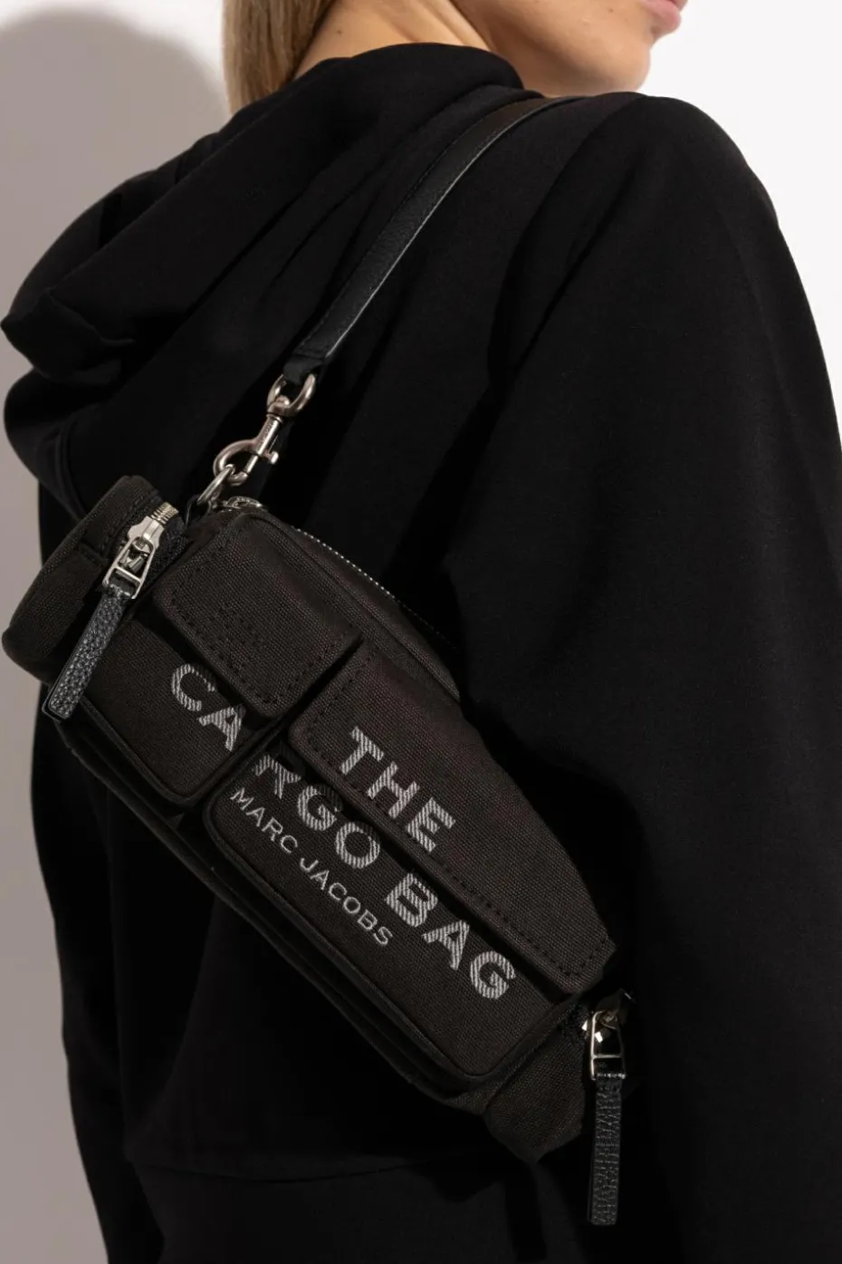 Marc Jacobs CZARNY Torba na ramię `The Cargo Bag`