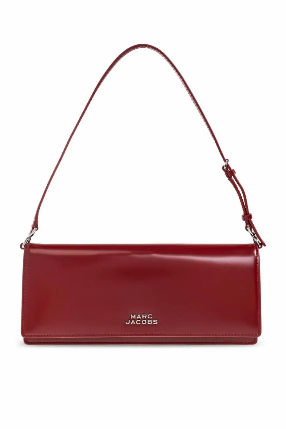 Marc Jacobs CZERWONY Skórzana kopertówka