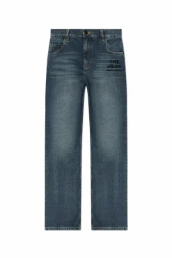 Marc Jacobs GRANATOWY Jeansy z logo