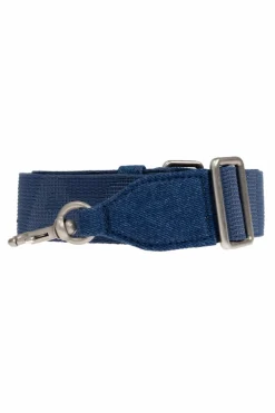 Marc Jacobs GRANATOWY Torba do ręki `The Crystal Denim Crossbody Tote Bag`