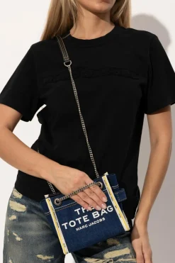 Marc Jacobs GRANATOWY Torba na ramię ‘The Tote’