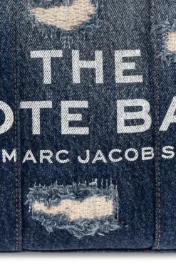 Marc Jacobs GRANATOWY Torba do ręki z logo
