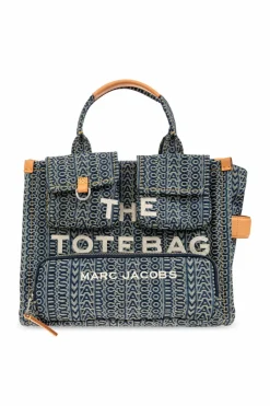 Marc Jacobs GRANATOWY Torba `The Tote Bag` typu `shopper`