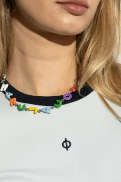 Marc Jacobs MULTIKOLOR Naszyjnik z zawieszkami