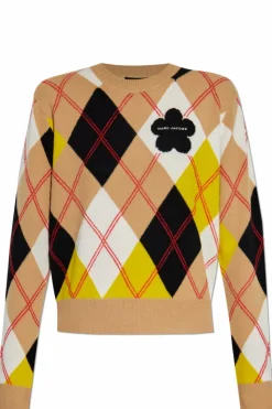 Marc Jacobs MULTIKOLOR Sweter z logo
