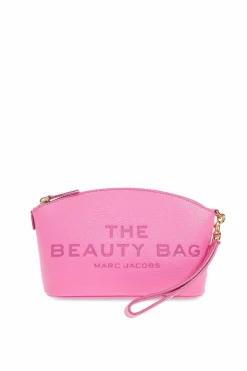 Marc Jacobs RÓŻOWY Kosmetyczka z logo
