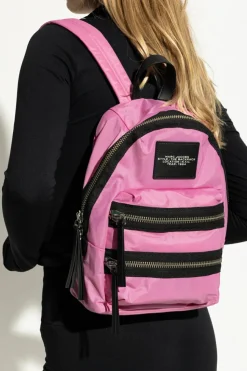 Marc Jacobs RÓŻOWY Plecak `The Biker Medium`