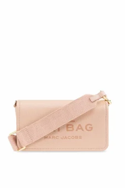 Marc Jacobs RÓŻOWY Skórzana torba na ramię ‘The Mini Bag’