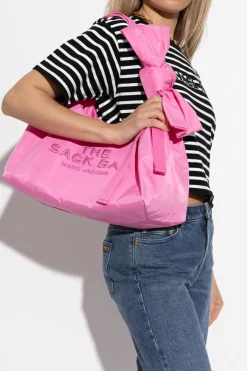 Marc Jacobs RÓŻOWY Torba na ramię `The Sack Bag Medium`