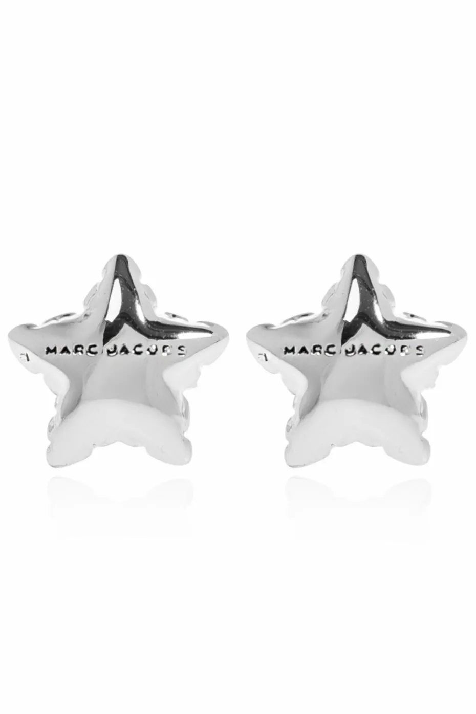 Marc Jacobs SREBRNY Mosiężne kolczyki