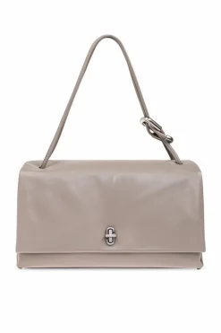 Marc Jacobs SZARY Torba na ramię `The Dual Large`
