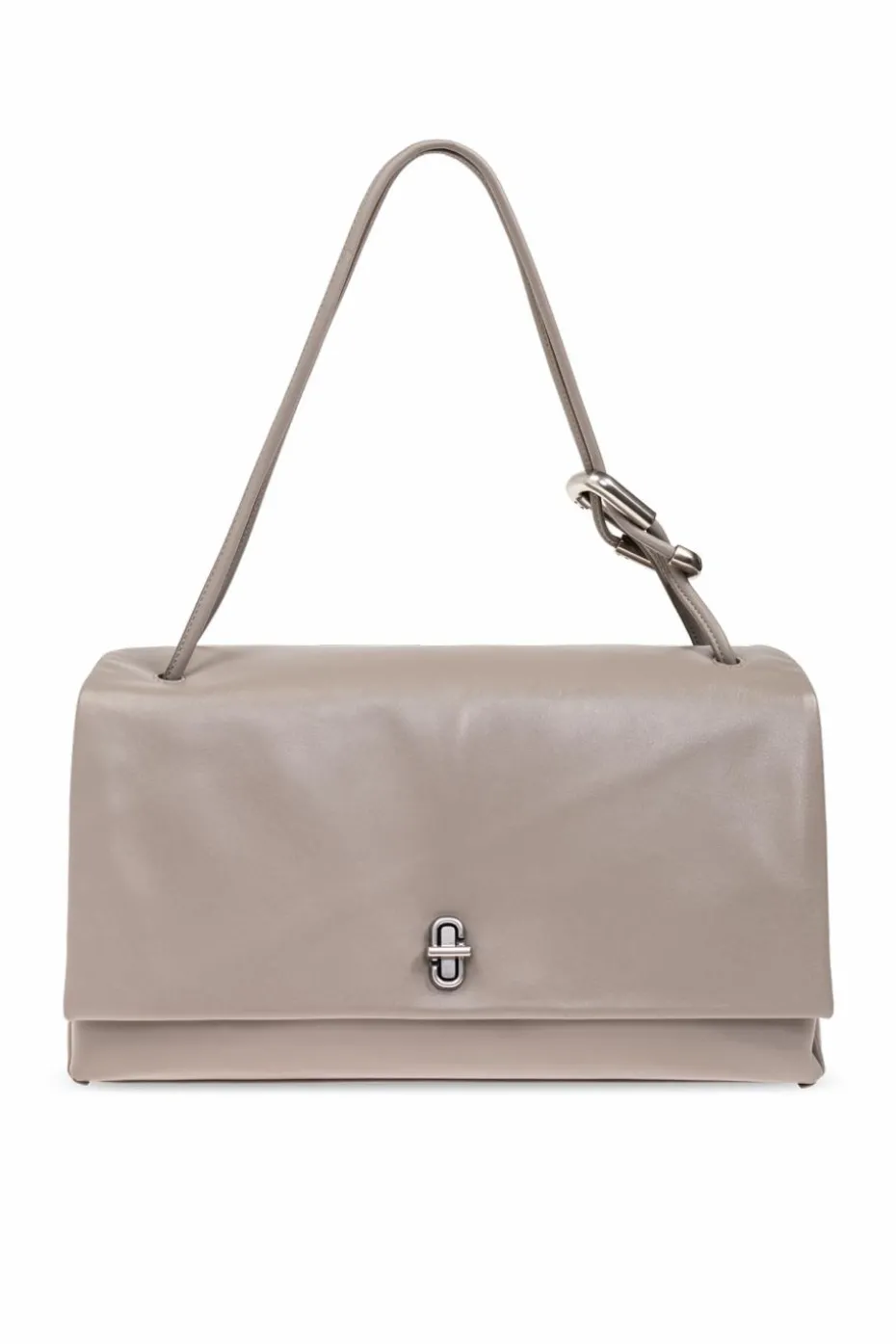Marc Jacobs SZARY Torba na ramię `The Dual Large`