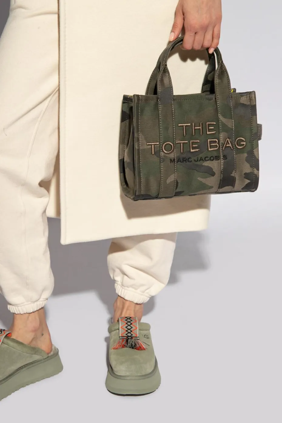 Marc Jacobs ZIELONY Torba ‘The Tote Small’ typu ‘shopper’