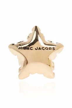 Marc Jacobs ZŁOTY Mosiężne kolczyki