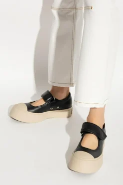 Marni CZARNY Buty `Mary Jane`