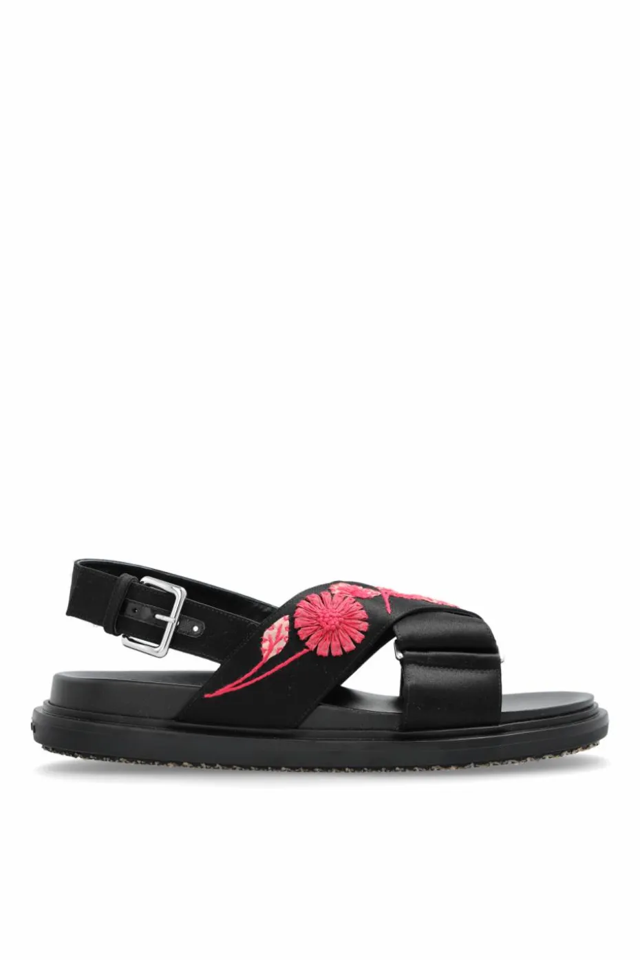 Marni CZARNY Skórzane buty