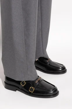 Marni CZARNY Skórzane buty