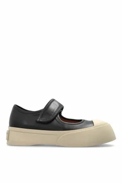 Marni CZARNY Skórzane buty `Mary Jane`