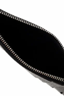 Marni CZARNY Skórzane etui na karty