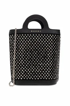 Marni CZARNY Torba do ręki `Tropicalia Nano`