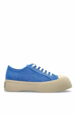 Marni NIEBIESKI Buty sportowe na platformie