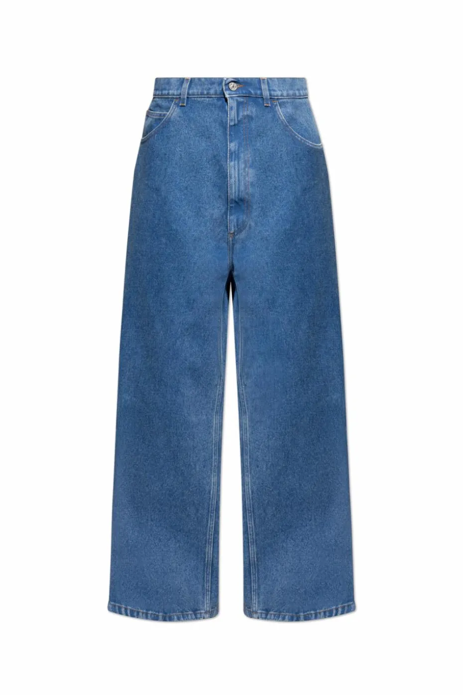 Marni NIEBIESKI Jeansy z logo