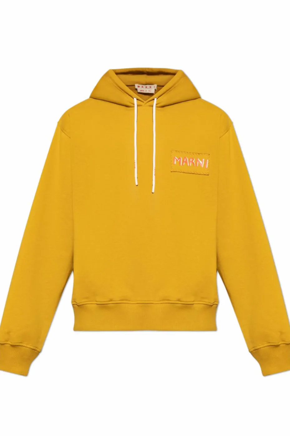 Marni ŻÓŁTY Bluza z logo