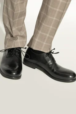 Marsell CZARNY Skórzane buty `Zucca`