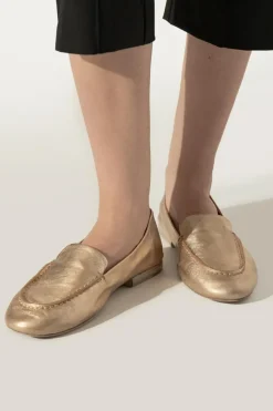 Marsell ZŁOTY Buty `Mandolo` typu `loafers`