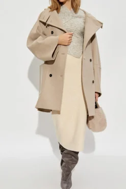 Max Mara beżowy Płaszcz `Arturo`