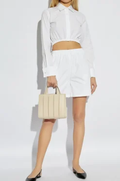 Max Mara BIAŁY Szorty `Antiope`