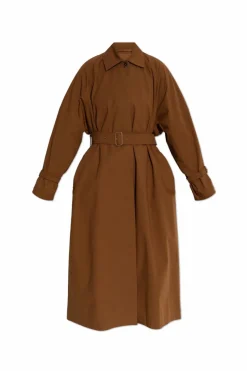 Max Mara BRĄZOWY Płaszcz 'Epoche`