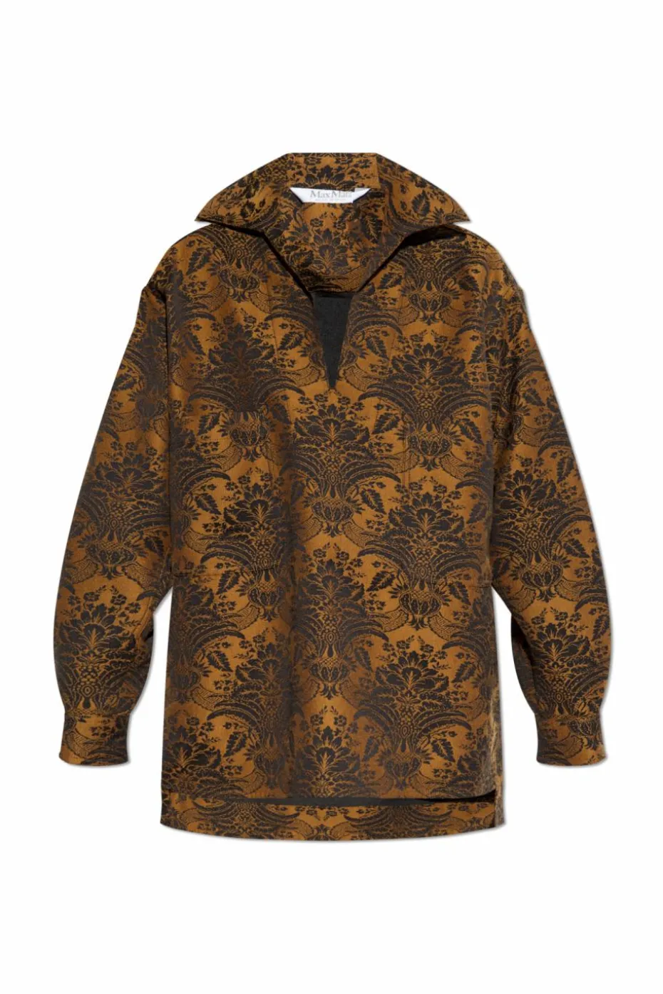 Max Mara BRĄZOWY Top `Anemone`