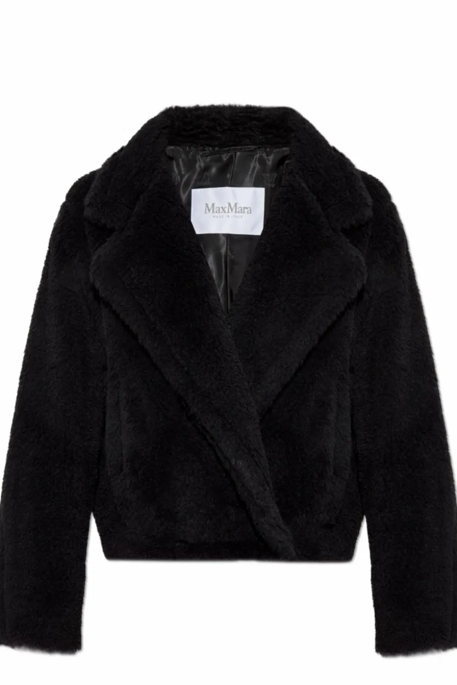 Max Mara CZARNY Futro `Oggeri`