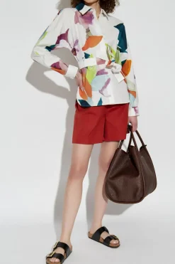 Max Mara CZERWONY Szorty ‘Haway’