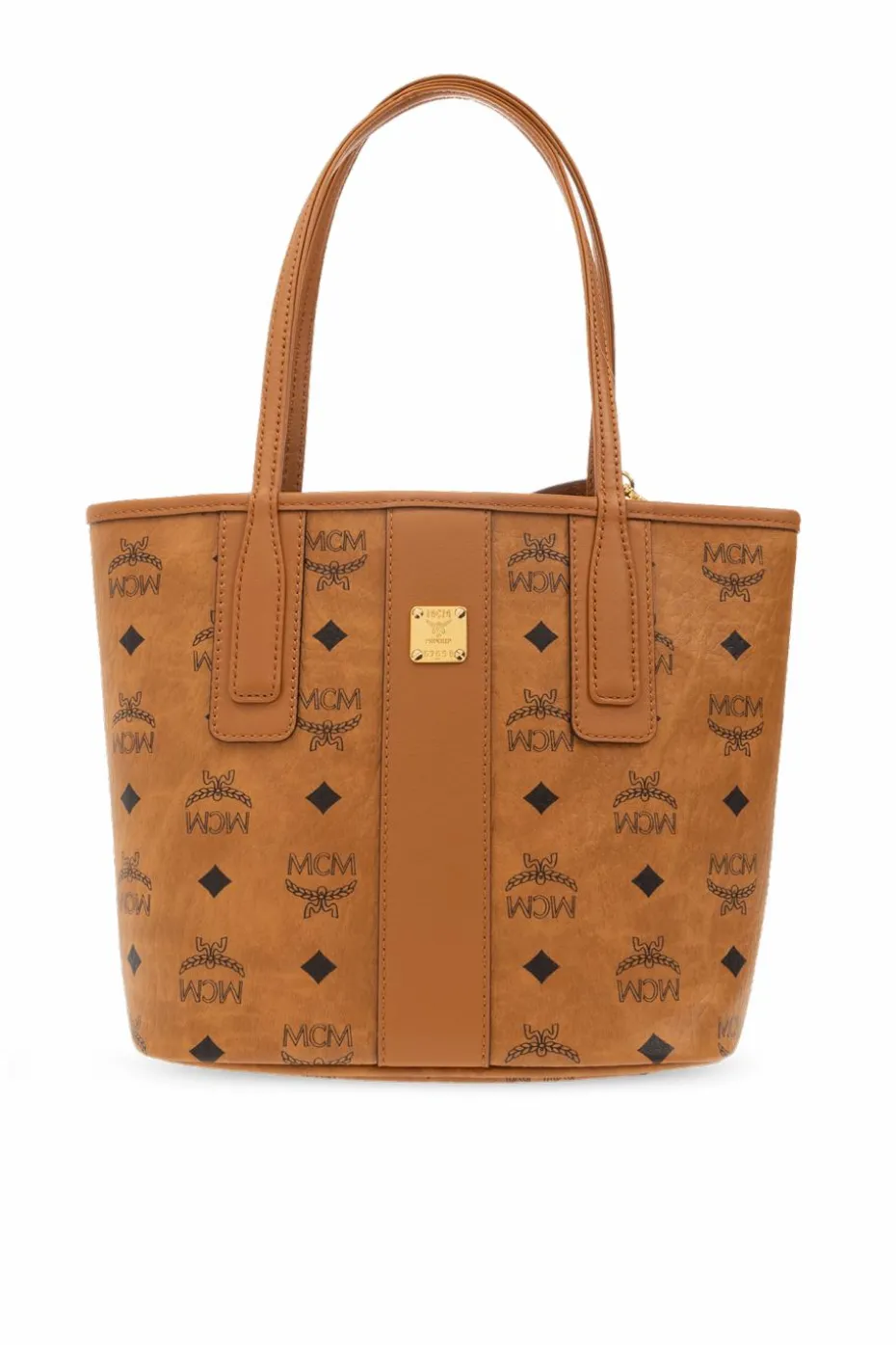 MCM BRĄZOWY Dwustronna torba na ramię ‘Liz Mini’