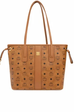 MCM BRĄZOWY Torba typu `shopper