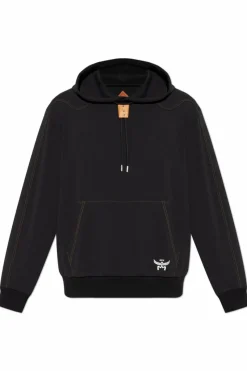 MCM CZARNY Bluza z logo